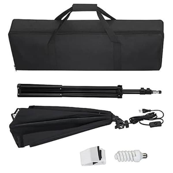 vidaXL Studio Kit med Softbox og Kulisser