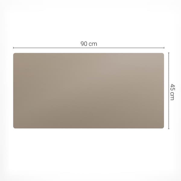 Universal beskyttelsesmåtte til computerudstyr, brun, 90x45 cm