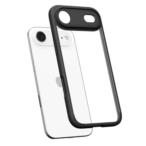 Bagcover til iPhone 17 Air Ultra Hybrid - mat sort
