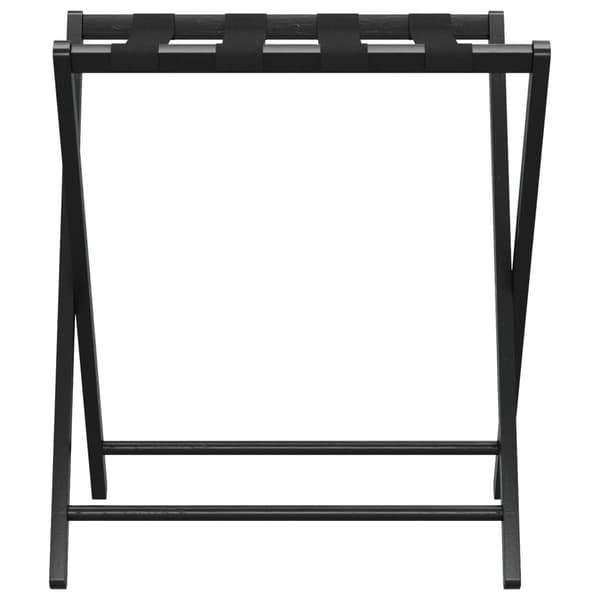 vidaXL Matkatavarateline musta 68,5x38x58 cm bambu