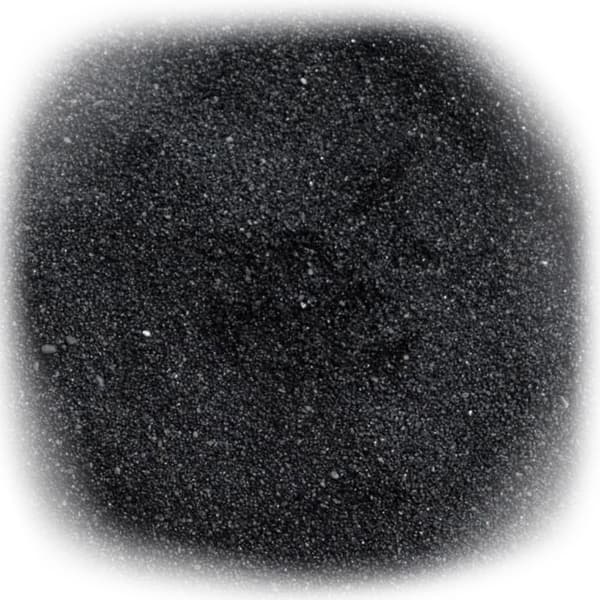 Komodo CaCo3 Sand Black - ätbar sand för reptiler