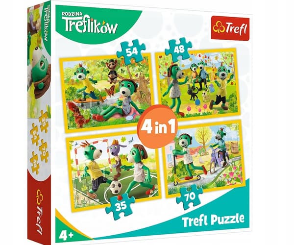 4-I-1 PUSLESPIL TREFIK SJOV SAMMEN 34337