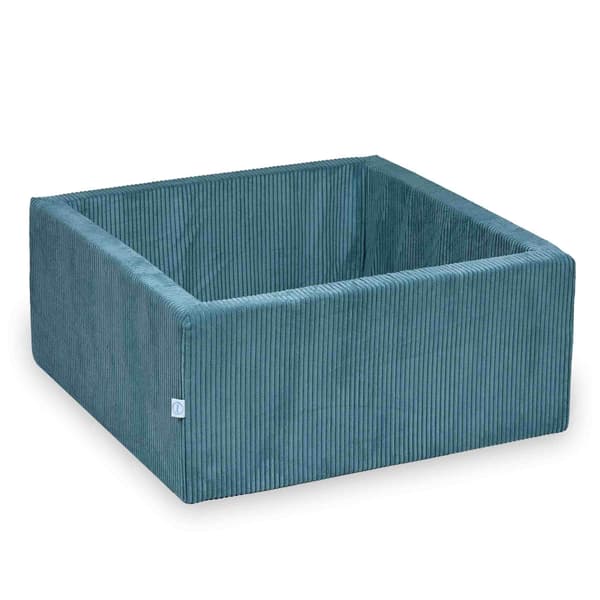 Tør pool 90x90x40 Corduroy Blå uden bolde