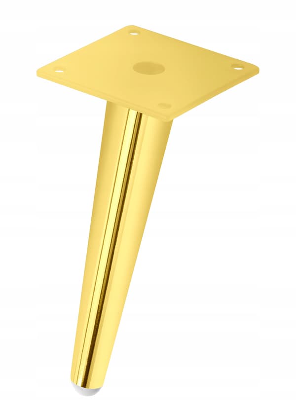 Möbelben, fot för bäddsoffa, guld loft H180, sned, stark SL012S