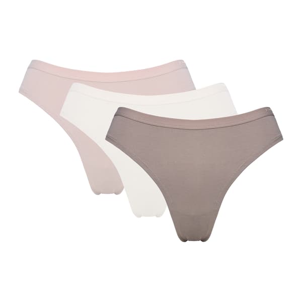 PEGGY-stringit, 3 kpl, Esotiq | pinkki, beige, ruskea M