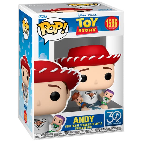 Funko POP Toy Story 1596 Andy samlarfigur
