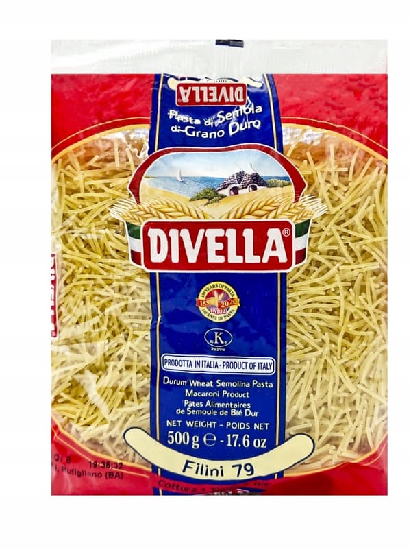Filini pasta n.79 500g - Divella
