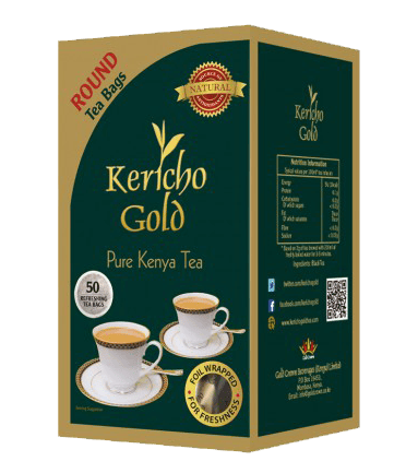 KERICHO GOLD Sort te 50 stk. runde testykker