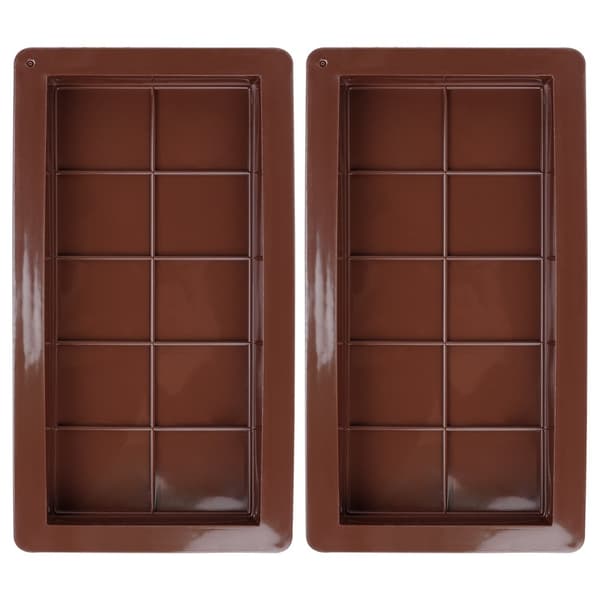 silikoneform til Dubai-chokolade 25x13,5 cm 2 stk.