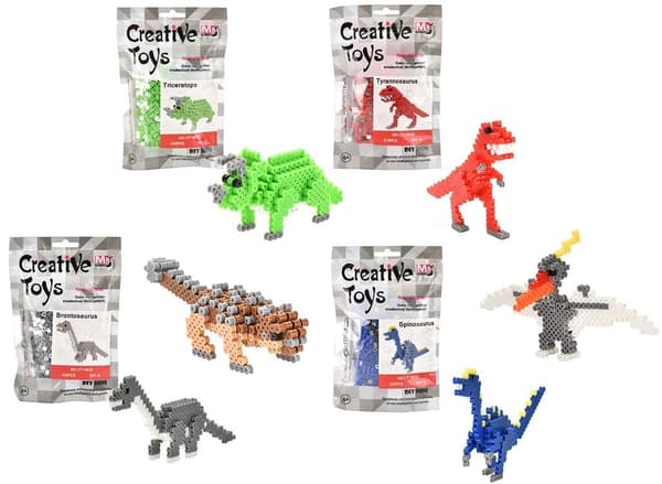 Dinosaurie strykpärlor 400 st