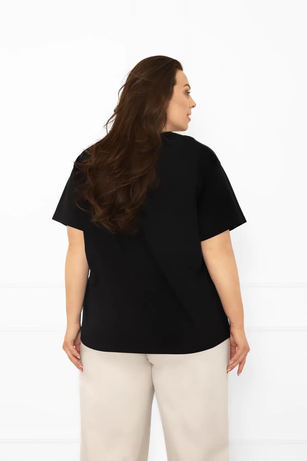 Kortærmet damebluse Klara XXL