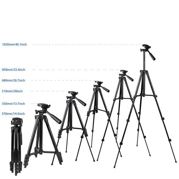 TRIPOD 3120 stativ til telefon og GoPro-kamera