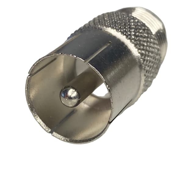 UHF-stik/UHF-fatning lynkoblingsadapter