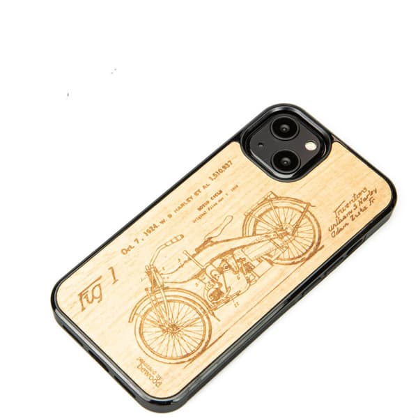 Træcover til iPhone 13 HARLEY PATENT ANIEGRE