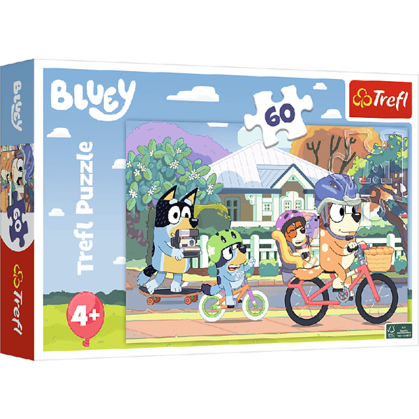 TREFL 17384 Puzzle 60 iloinen sininen