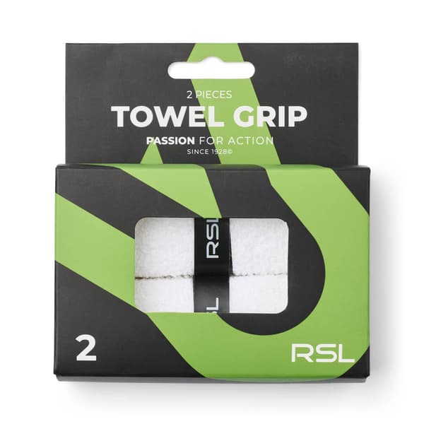 RSL Handduksgrepp Vit - 2-pack