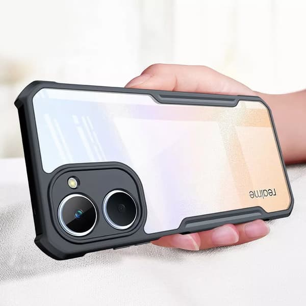 Etui til Realme 10 4G, AntiDrop Hybrid, Sort