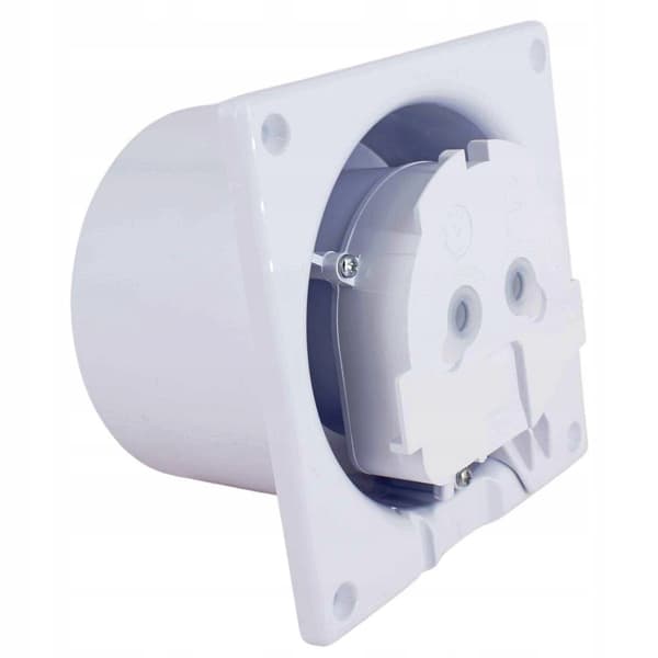 dRim 100 S Standard Ventilator Grå Plexiglas Glans Ventilator Plus Panelsæt