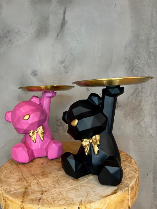 Bamse med bakke 4003