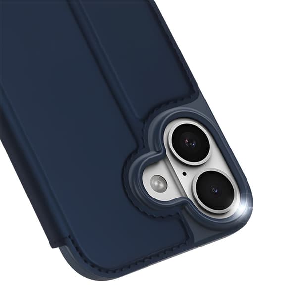 Dux Ducis iPhone 17 Skin Pro Flip-etui, Marineblå