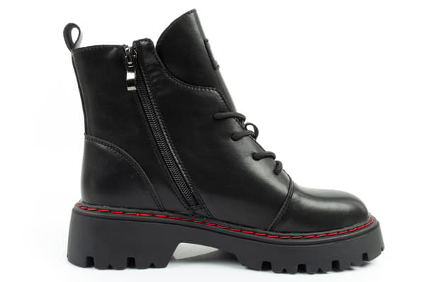Lee Cooper Læder Sort LCJ-25-01-3754L] årgang 39