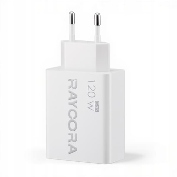 Hurtig USB C USB A oplader 120W universal strømforsyning + 2m kabelsæt