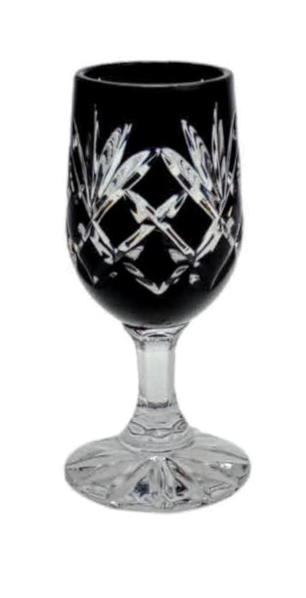 Sorte krystal vodkaglas 30 ml ananas
