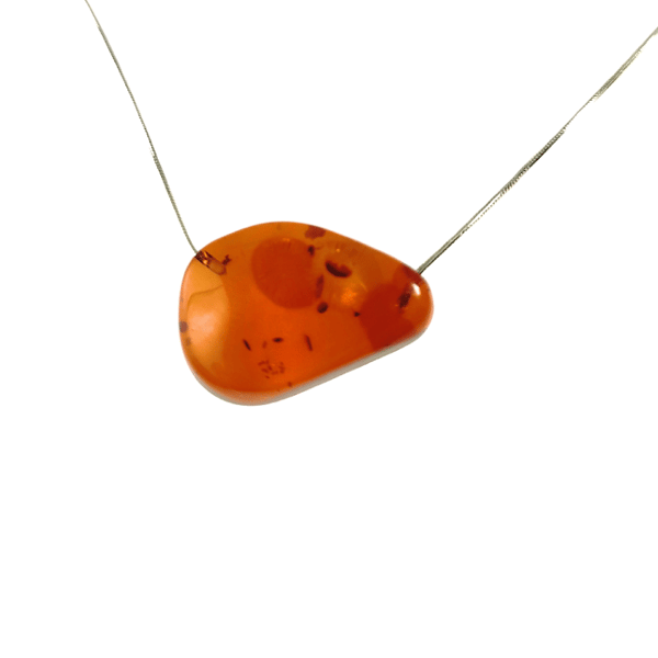 Cognac rav halskæde - Baltisk rav Collier
