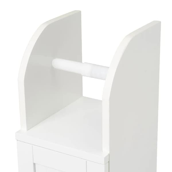 Kylpyhuonekaappi wc-paperitelineellä 79 cm