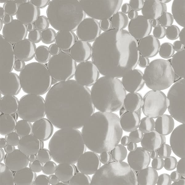 Bubbles liukumaton matto 50x50 taupe