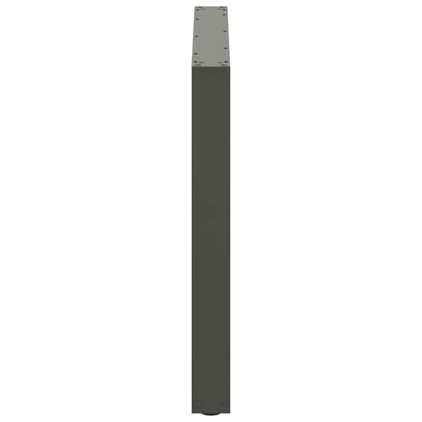 vidaXL Soffbordsben, 2 st, Antracit, 100x(72-73) cm