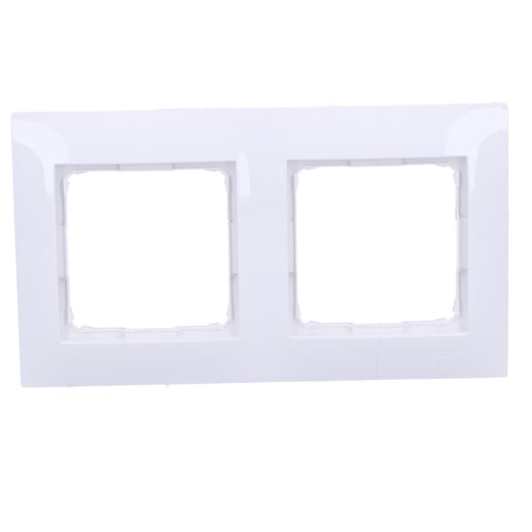 2-kanals universalram IP20 / IP44, vit Simon54
