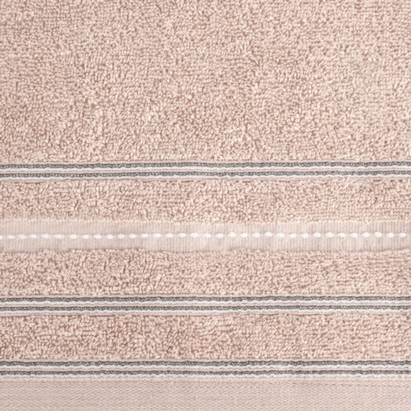 VENTO puderrandig handduk 30x50 cm