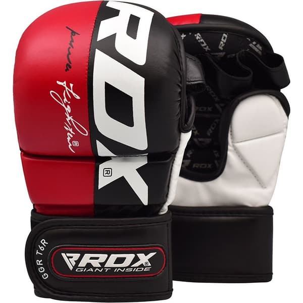 RDX GGL-T6 MMA-handskar Röda M