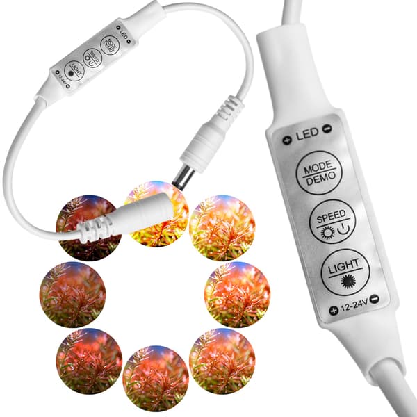 iTouch LED-dimmer - vit LED-styrenhet och dimmer