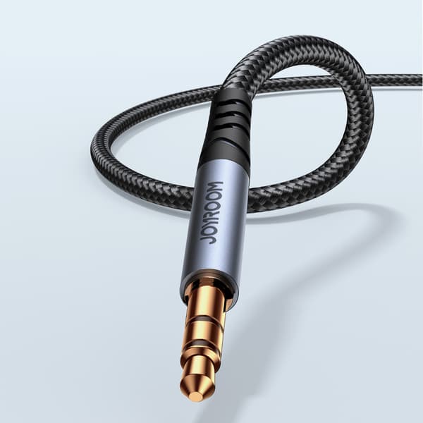 Lyd Stereo AUX Kabel 3,5 mm Mini Jack 1,2 m Sort