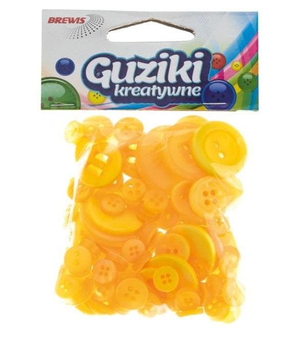 Luovat napit keltaiset 40g