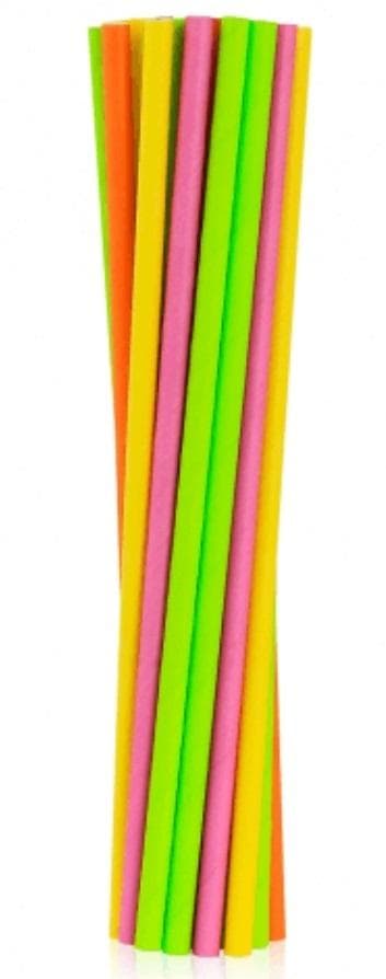 Fluor MIX papperssugrör 6x197mm 24 st
