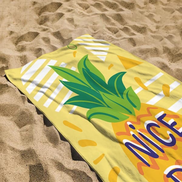 NICE DAY rektangulär strandhandduk 150x70 REC54WZ4