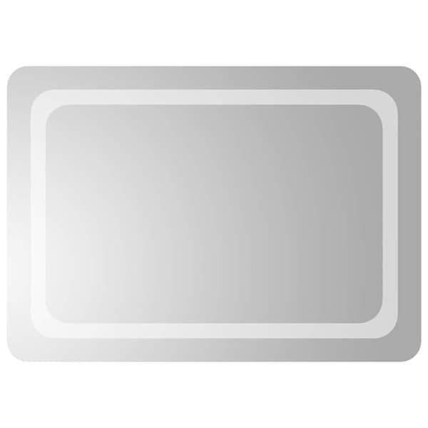 vidaXL Badrumsspegel med LED, 70x50 cm