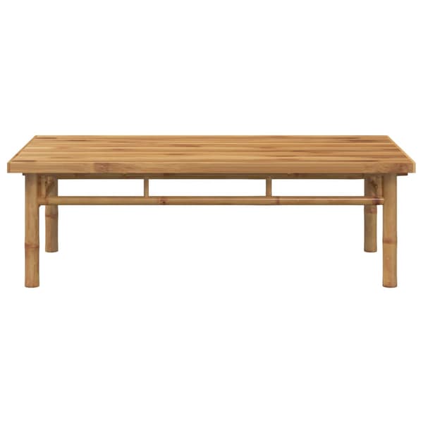 vidaXL Sohvapöytä, 110x55x35 cm, Bambu