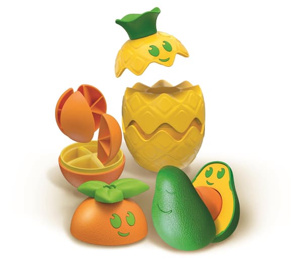 Logiikkalelu. Hedelmät