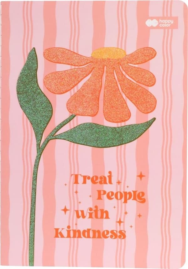 Bloom boho HAPPY COLOR syet prik notesbog