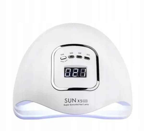 UV-LED-kynsilamppu 80W SUN x5 Max hybridigeeleille