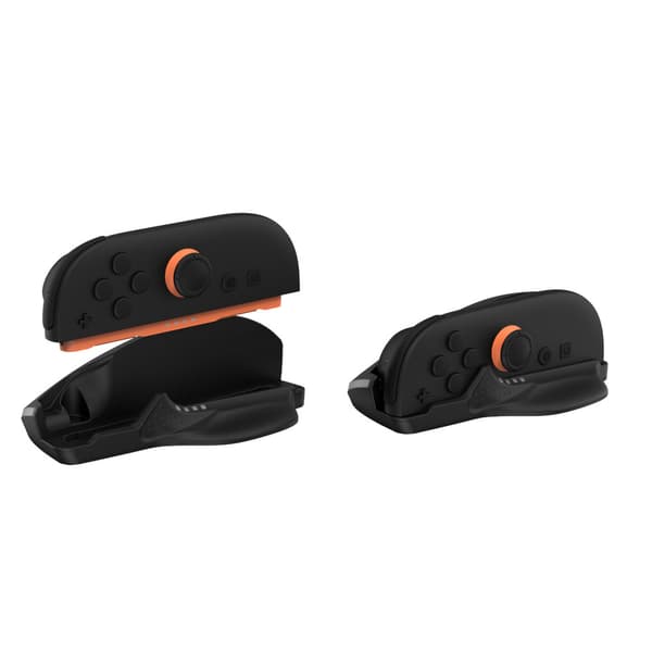 Yaxo Joy-Con Charge Grip SÆT til NS2 Techno Sort