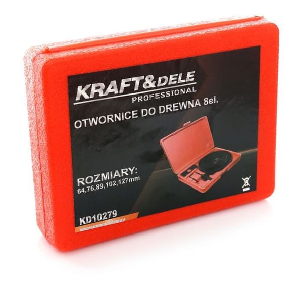 Trähålsågar 8 st KD10279