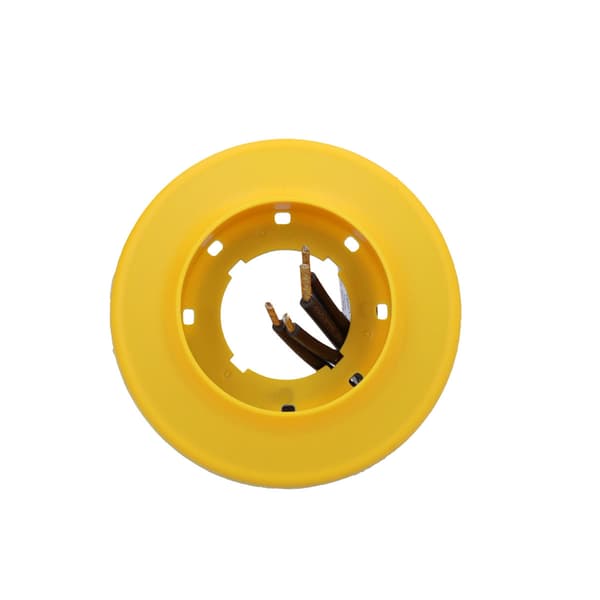 M22-XPV60-Y-24 LED-belyst ring 24V AC/DC