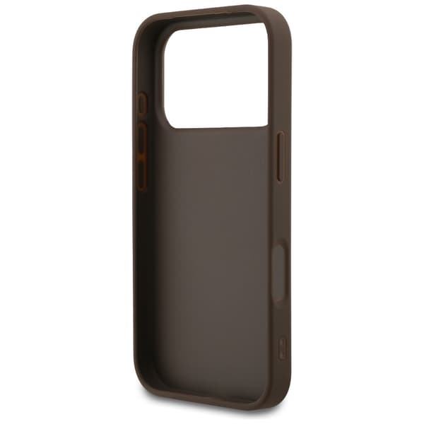 Guess 4G Classic-cover til iPhone 17 Pro, brunt