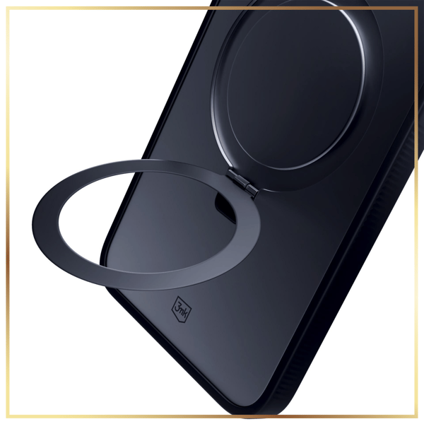3mk Smoke Case Mag&Stand-skal för iPhone 15 Plus