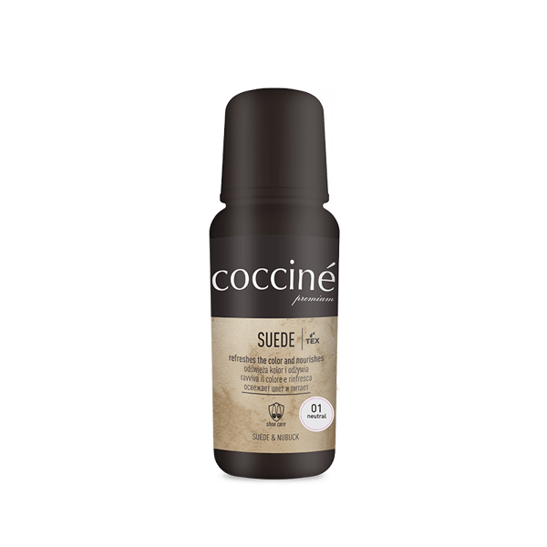 Mocka- och nubuckvård - COCCINE SUEDE ljusgrå 75 ml